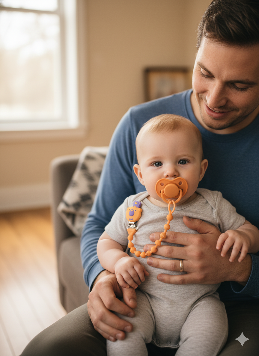Silicone Pacifier Clip