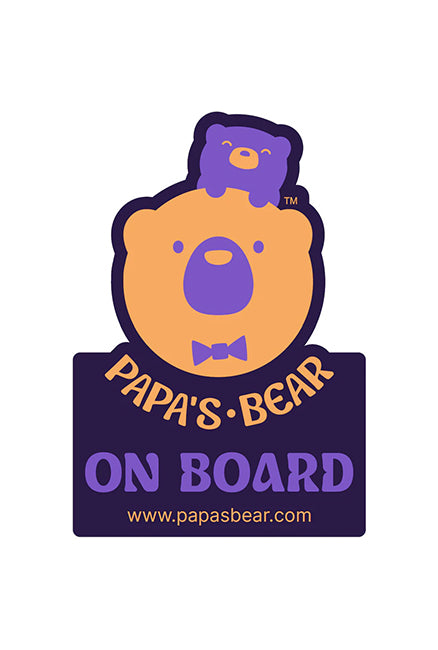 Bumper Sticker: Papa's Bear On Board